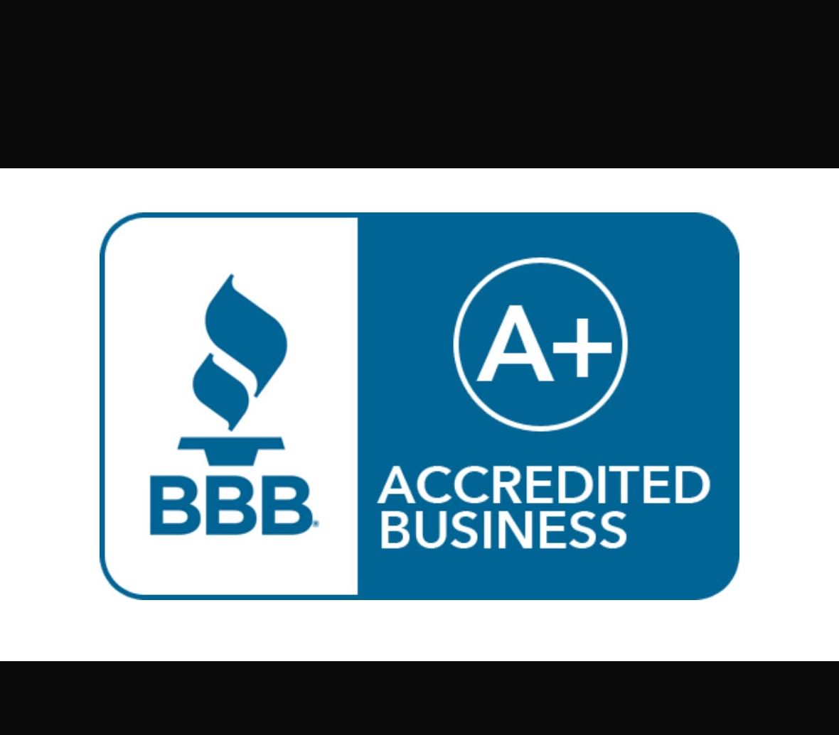 BBB A Plus Accredited Business badge