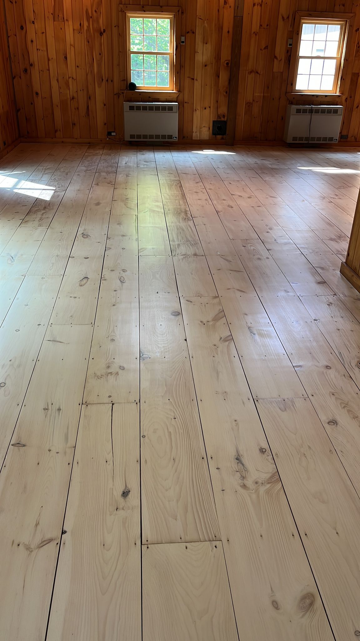 Hardwood floor installation and refinishing project 11